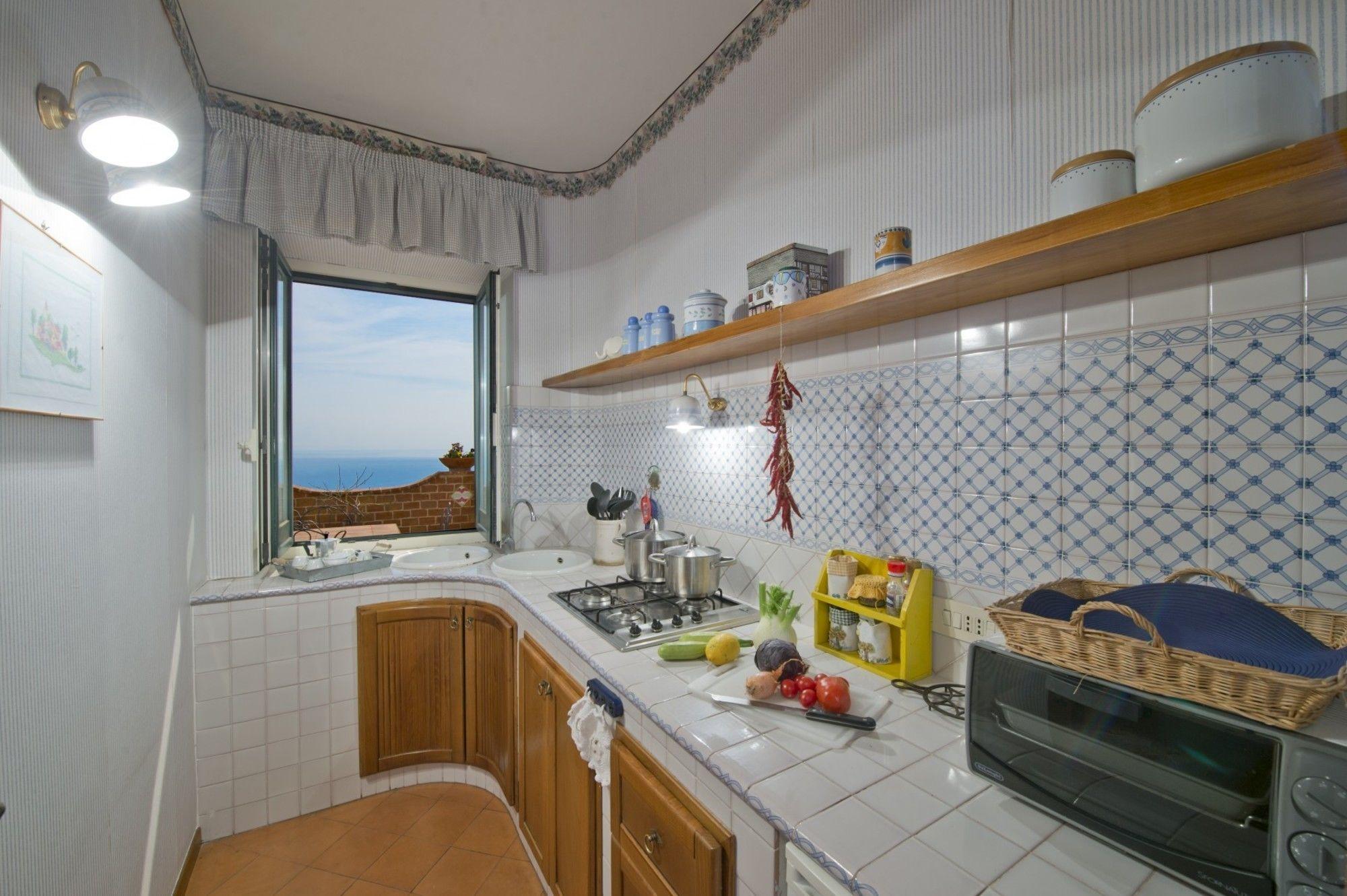 Casetta Turchese Praiano Exterior foto